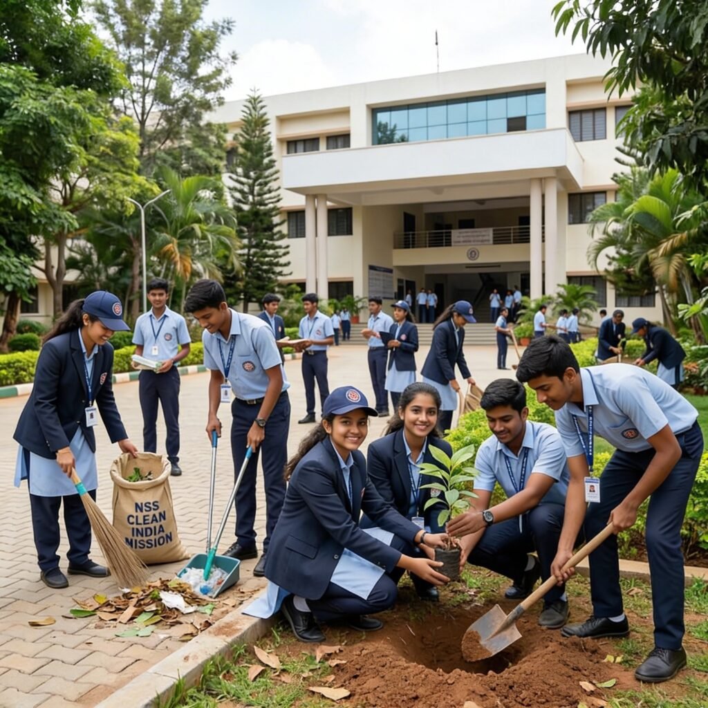 Social Responsibility through NSS and Community Activities